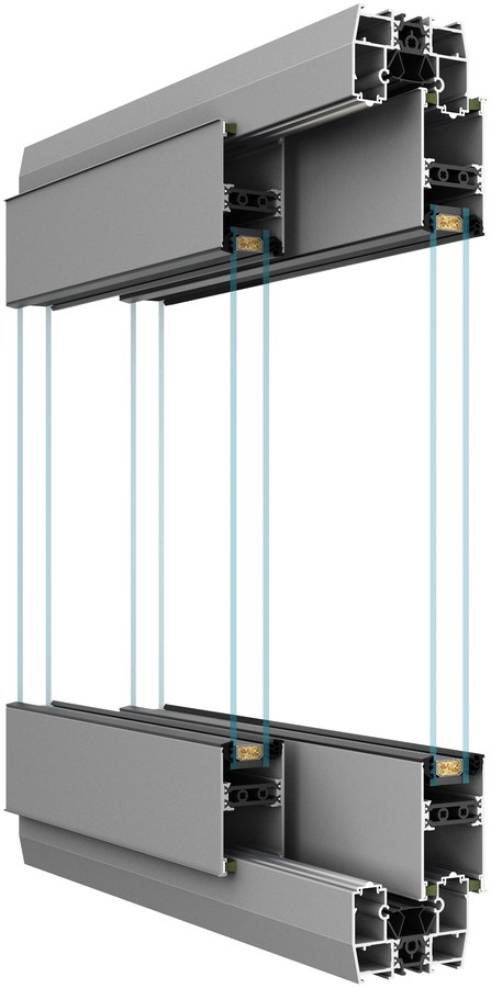 DA-40 (GLD / ST) window profile cross-section