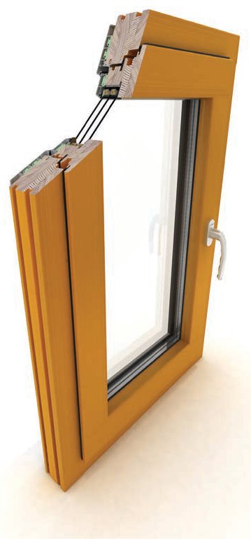 DDA-78 window profile cross-section
