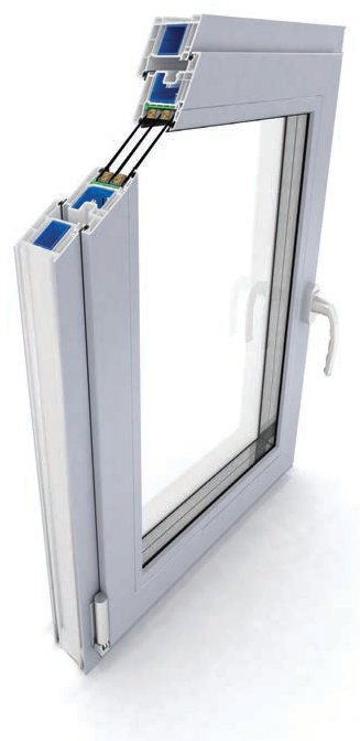 DPP-70 window profile cross-section