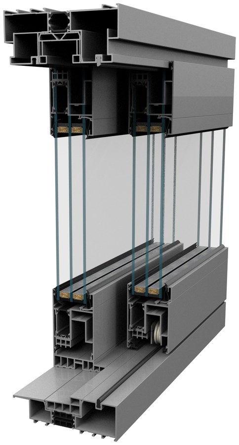 DA-67 HST patio door system