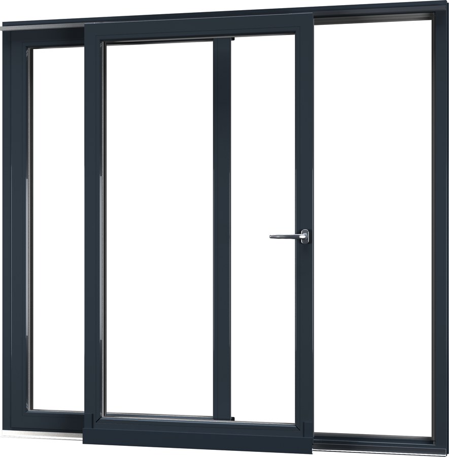 PVC PAS patio door system