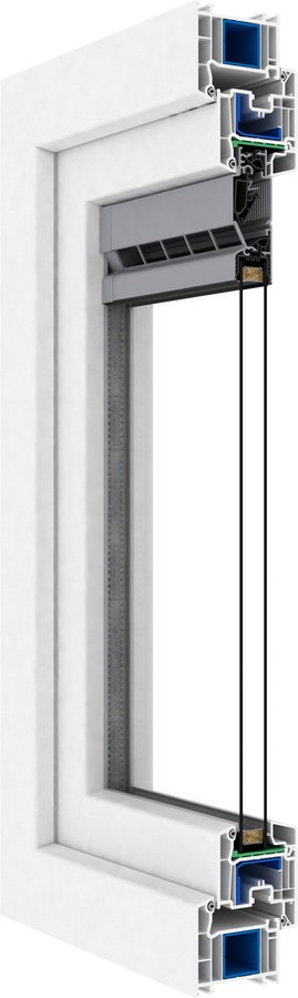 Tunal window profile cross-section